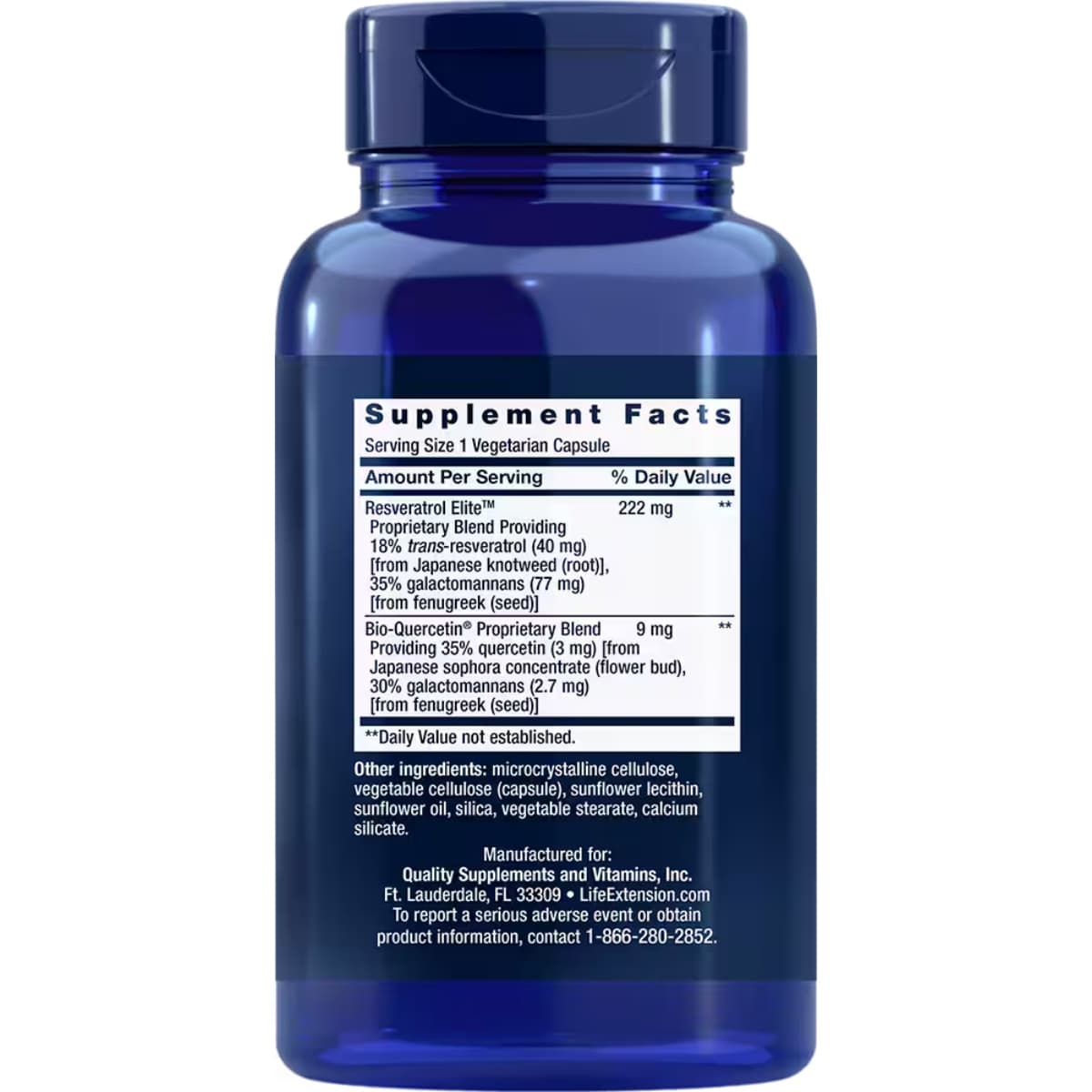 Optimized Resveratrol Elite™ view 2
